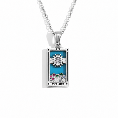 Colgante de Tarot Chapado en Oro 18K