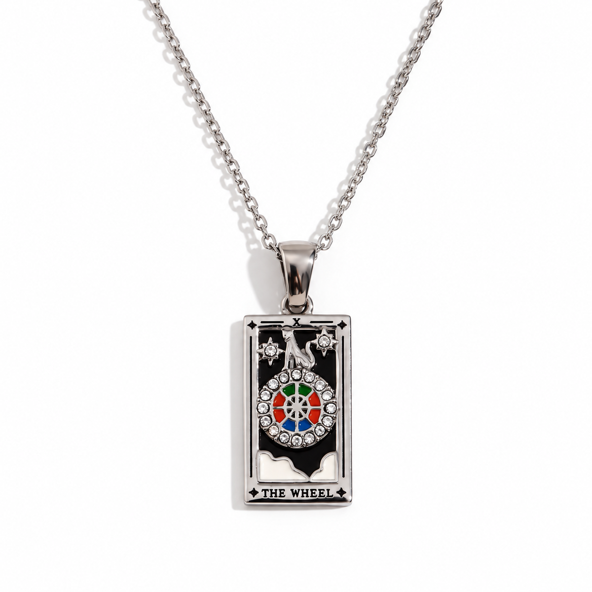 Colgante de Tarot Chapado en Oro 18K