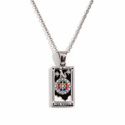 Colgante de Tarot Chapado en Oro 18K