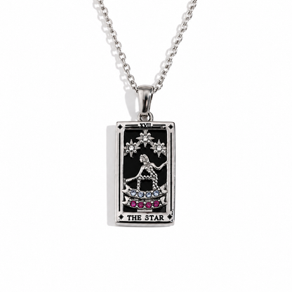 Colgante de Tarot Chapado en Oro 18K