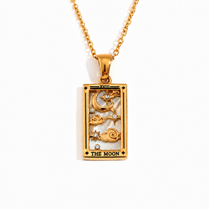 Colgante de Tarot Chapado en Oro 18K