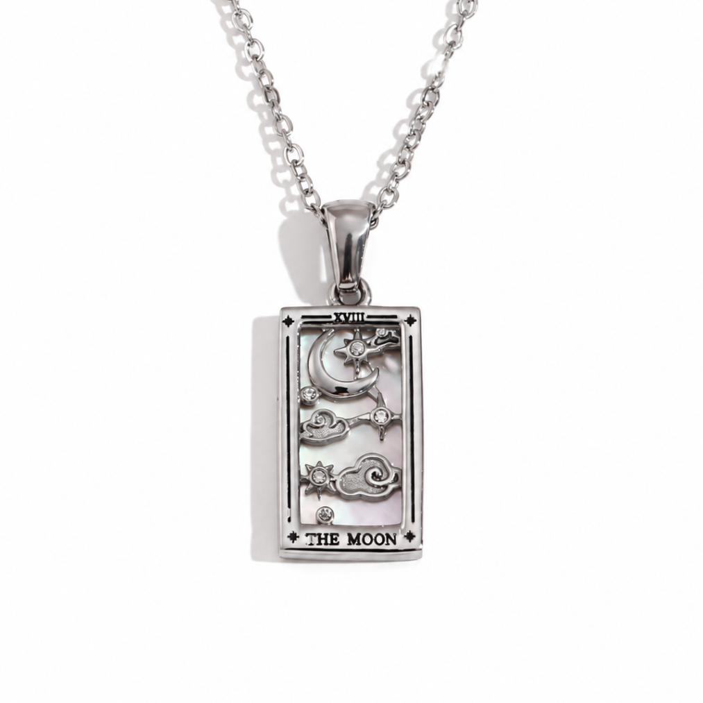 Colgante de Tarot Chapado en Oro 18K