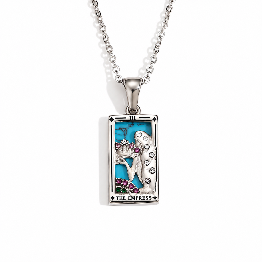 Colgante de Tarot Chapado en Oro 18K
