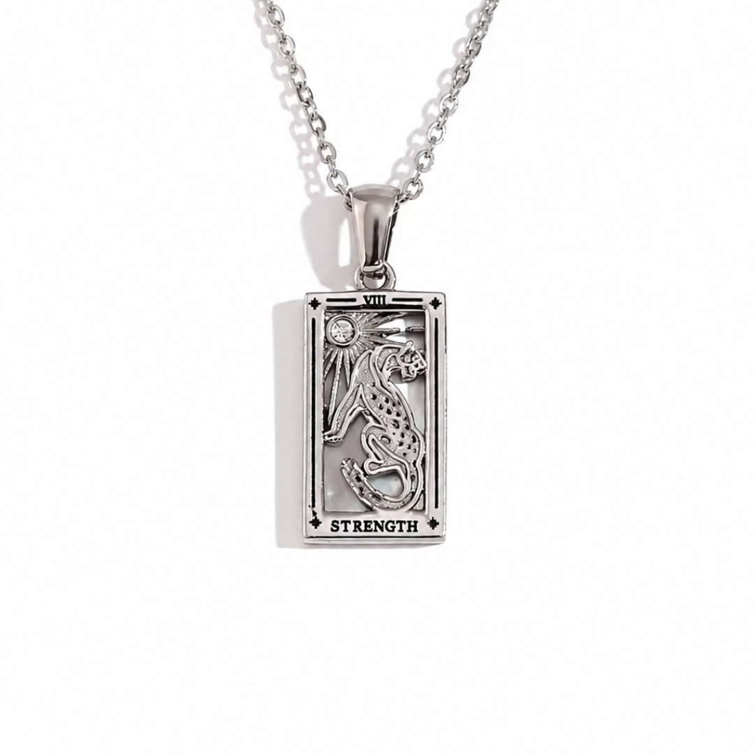 Colgante de Tarot Chapado en Oro 18K
